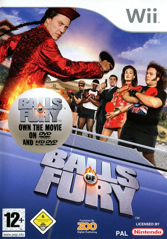 Balls of Fury box art for Wii
